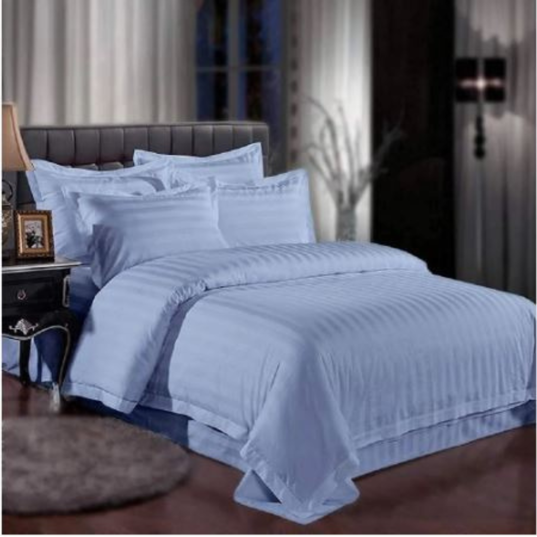 Cotton Duvet Cover Set 02 6X7 White)